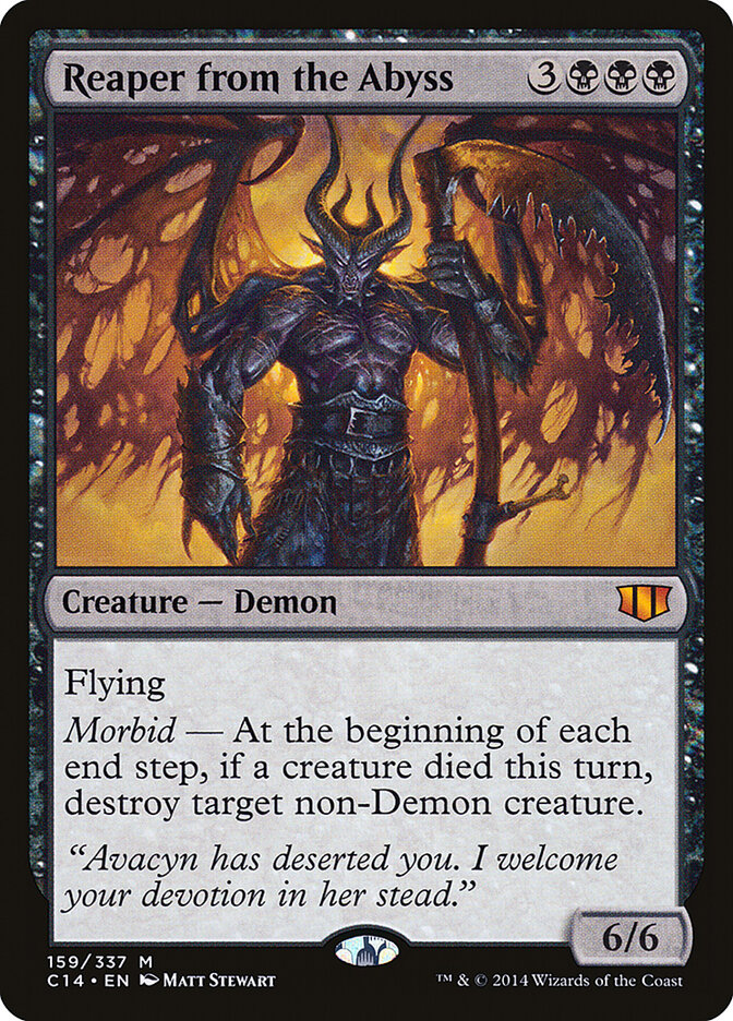 Reaper from the Abyss card front