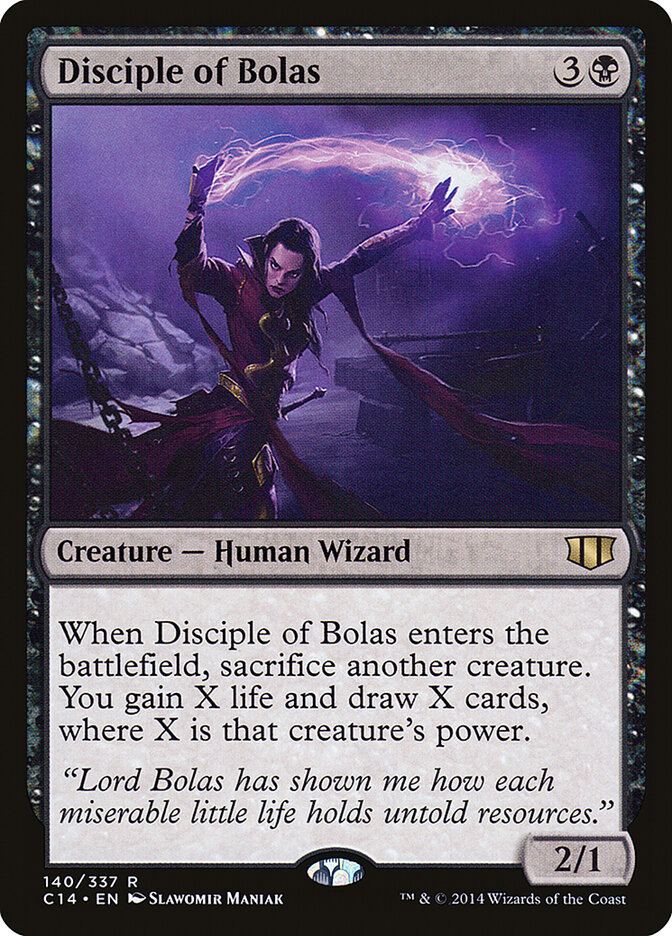 Disciple of Bolas card front