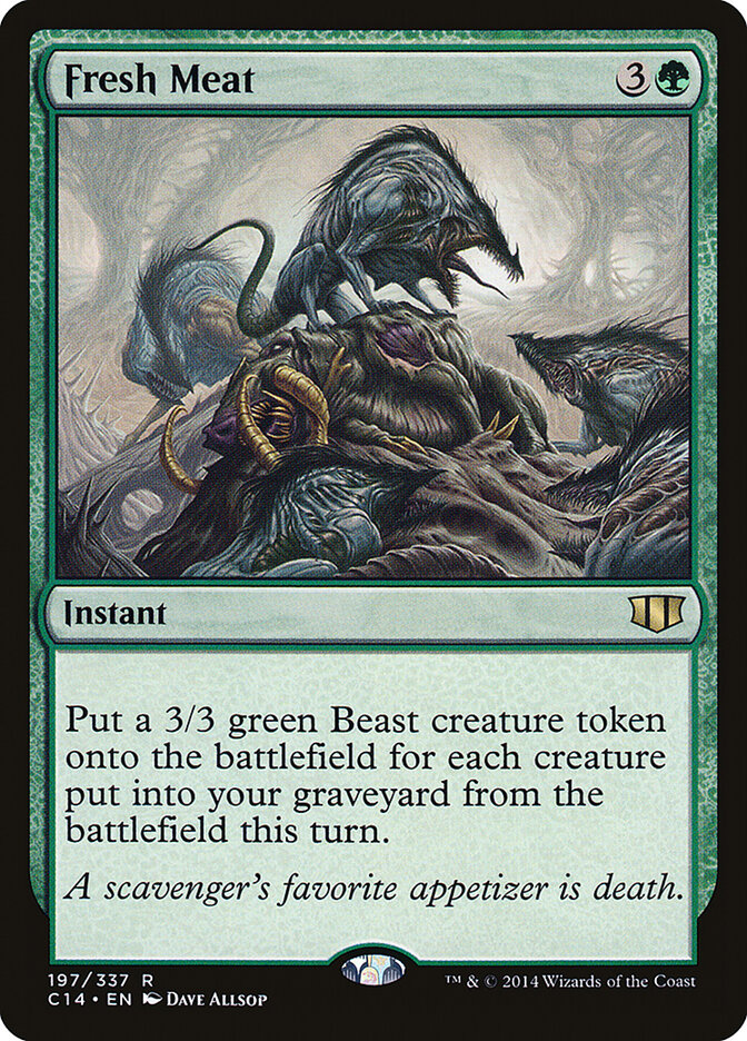 Fresh Meat card front