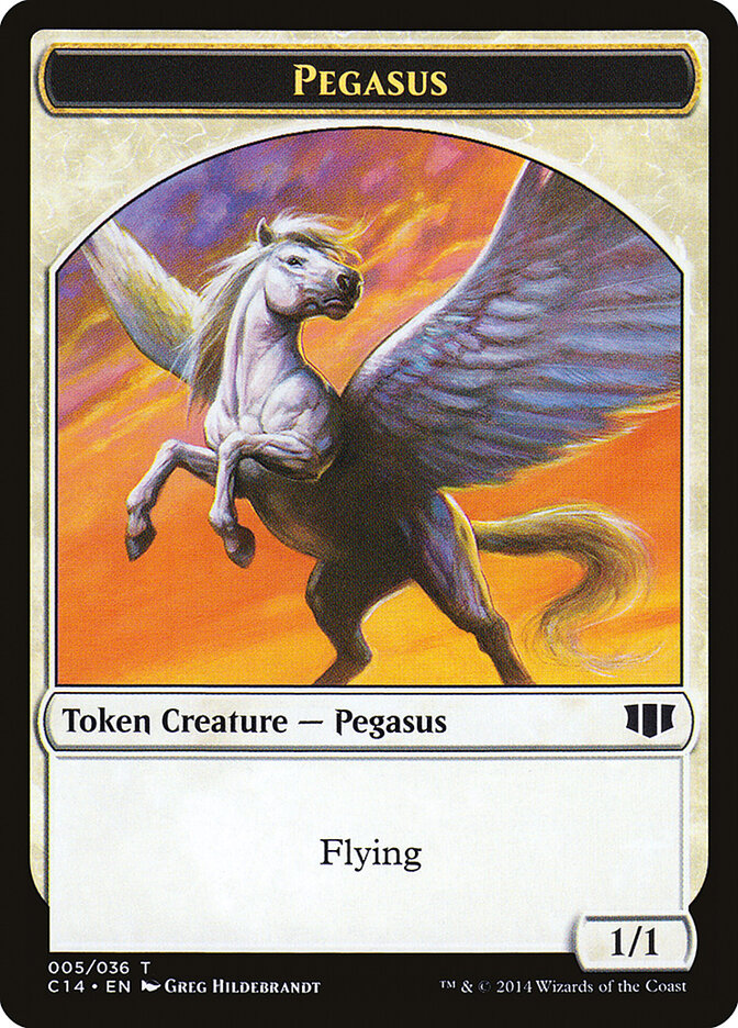 Pegasus card front