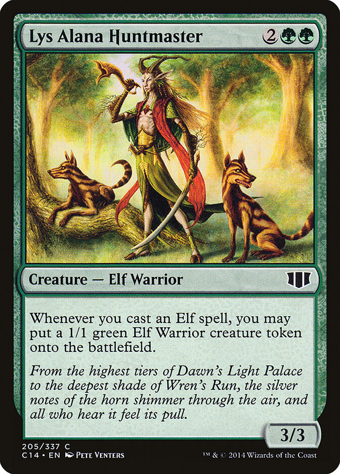 Lys Alana Huntmaster card front