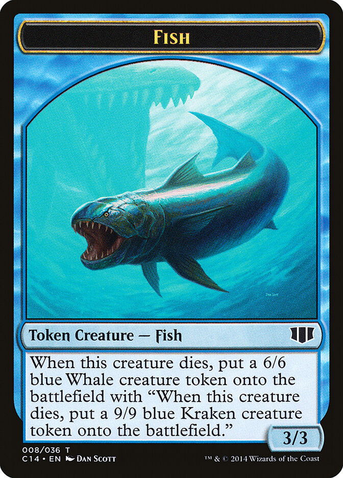 Fish card front