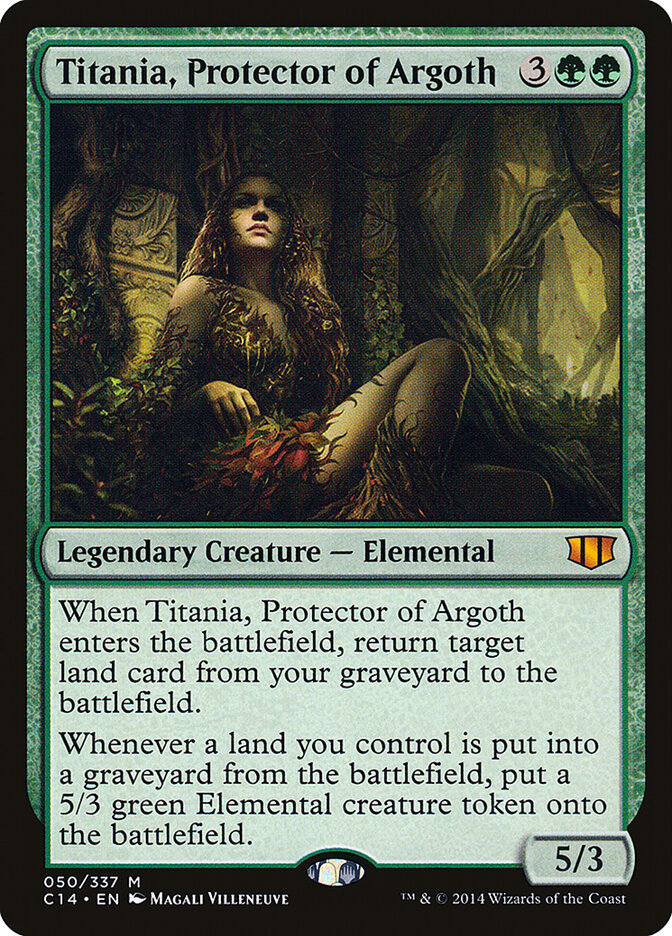 Titania, Protector of Argoth card front