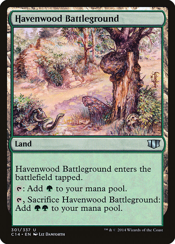 Havenwood Battleground card front