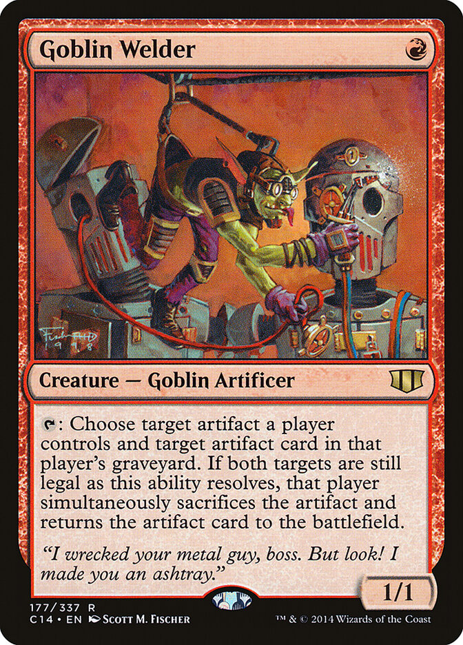 Goblin Welder card front
