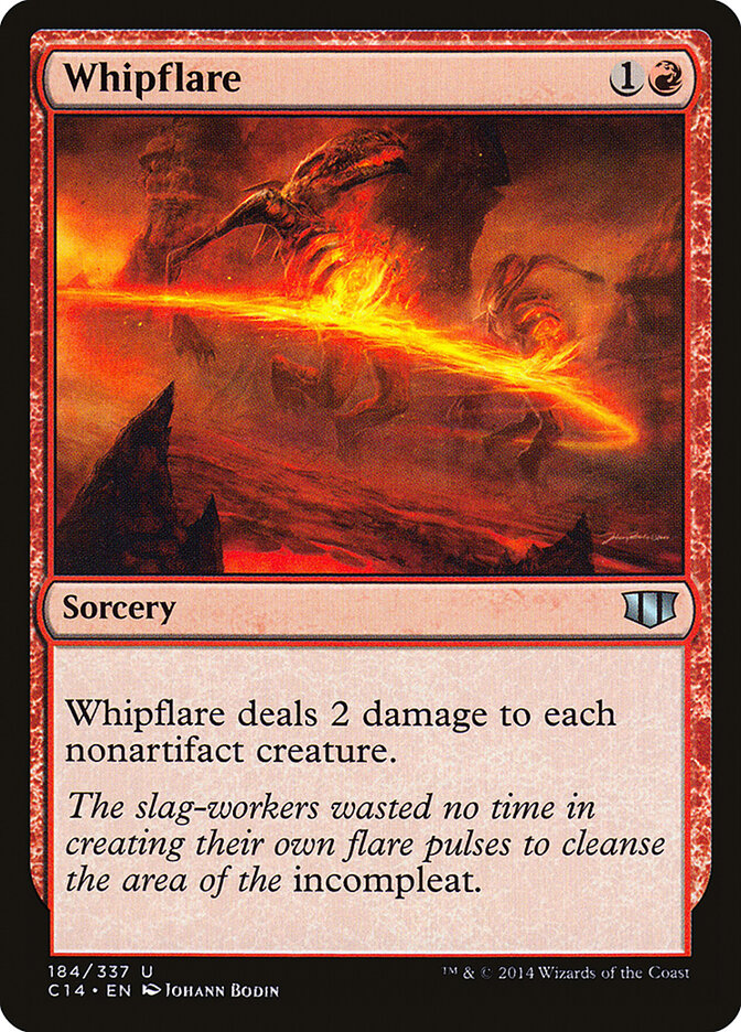 Whipflare card front