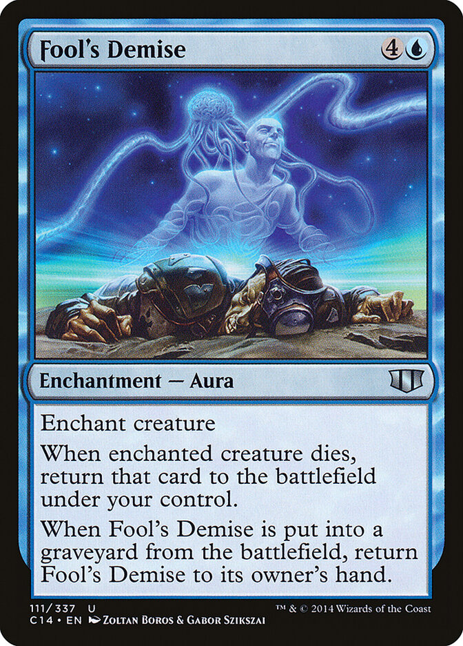 Fool's Demise card front