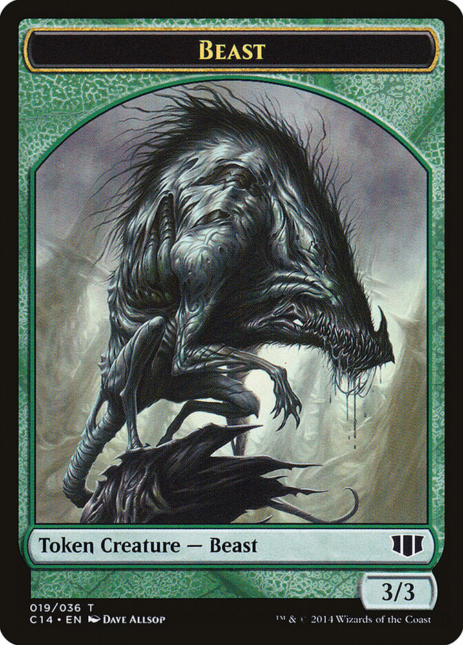 Beast card front
