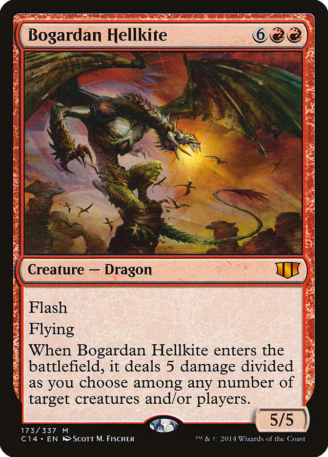 Bogardan Hellkite card front