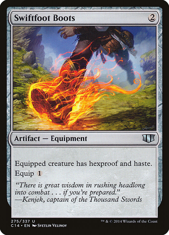 Swiftfoot Boots card front