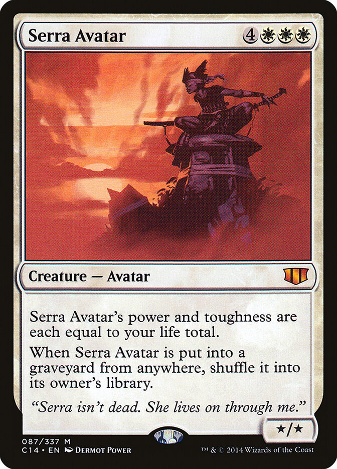 Serra Avatar card front