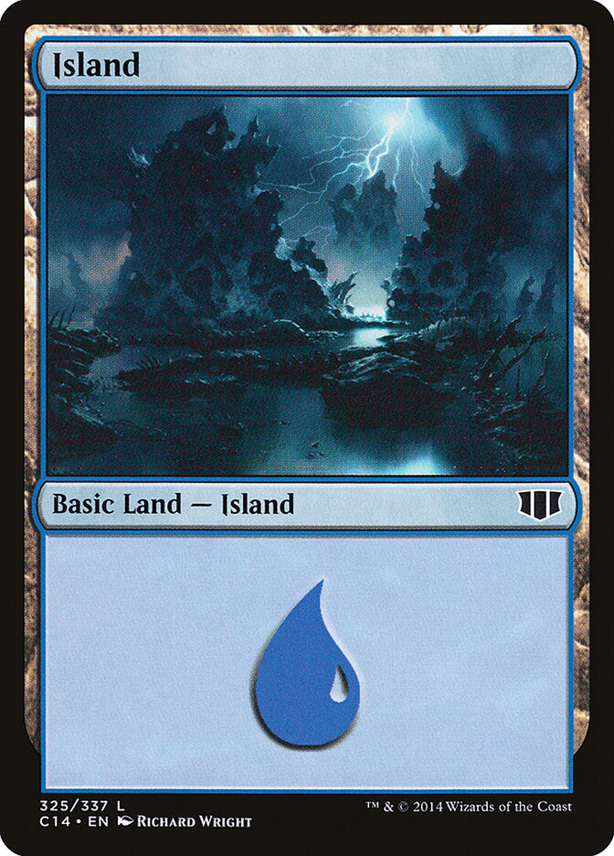 Island card front