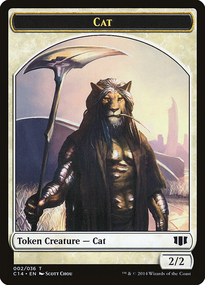Cat card front