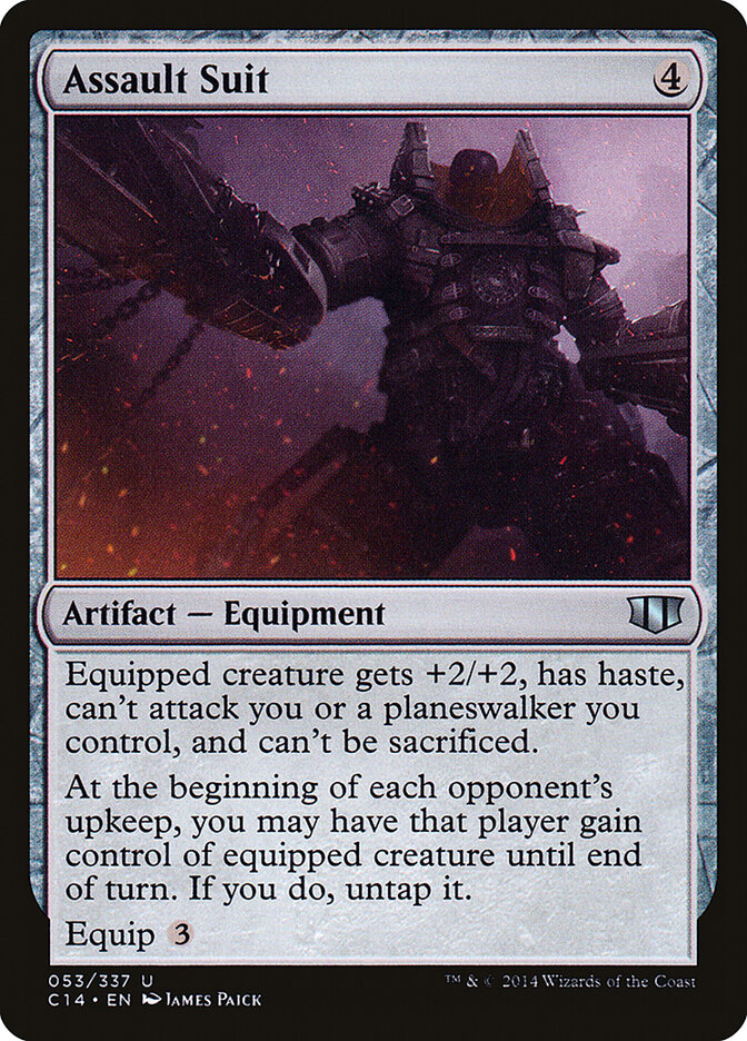 Assault Suit card front