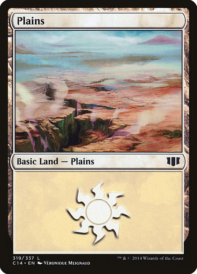 Plains card front