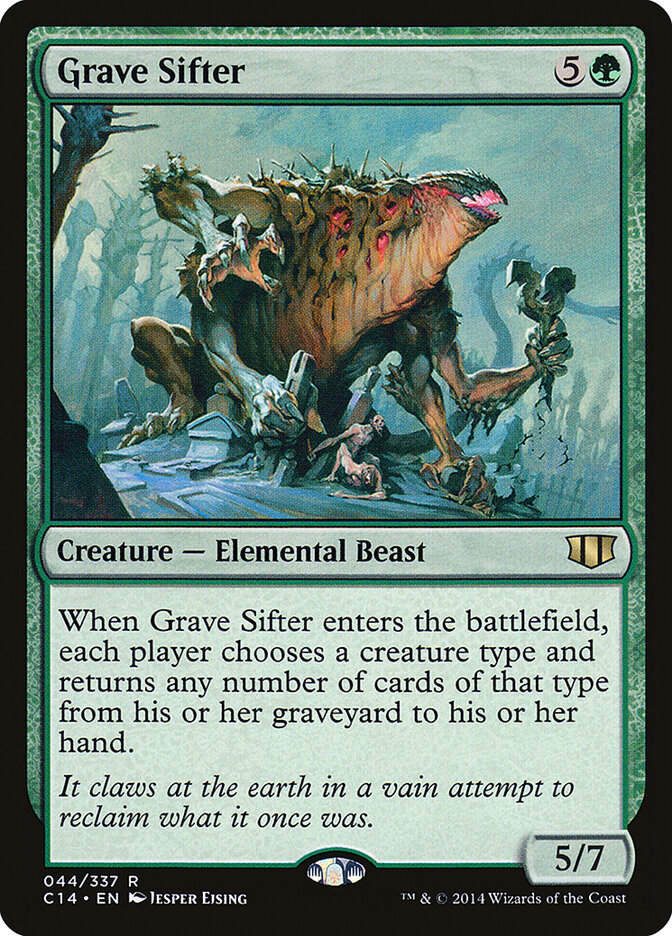 Grave Sifter card front