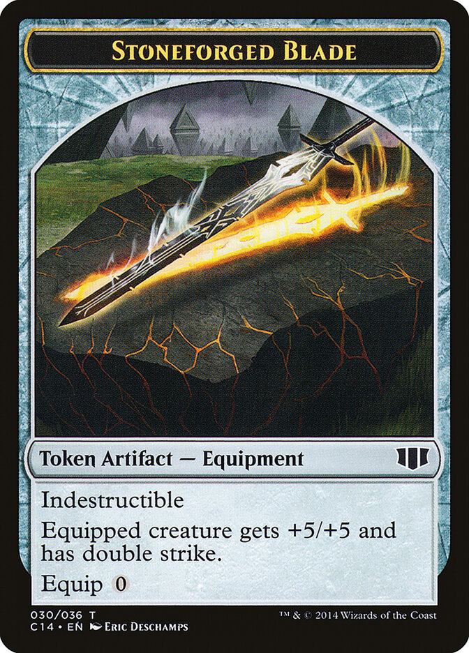 Stoneforged Blade card front