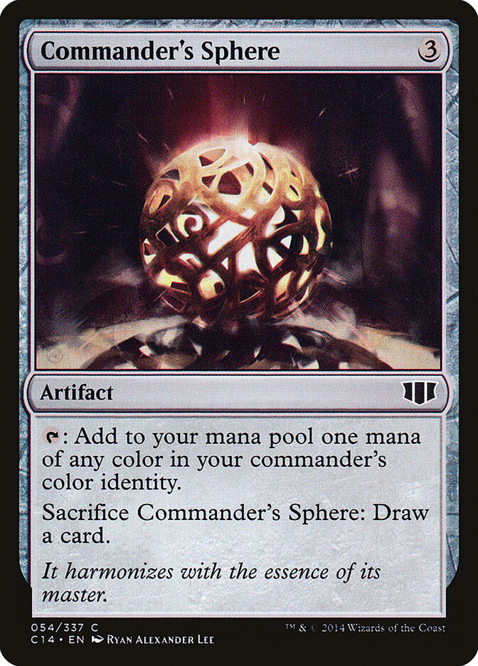 Commander's Sphere card front