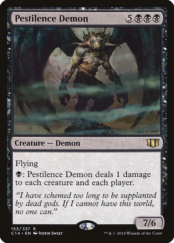 Pestilence Demon card front