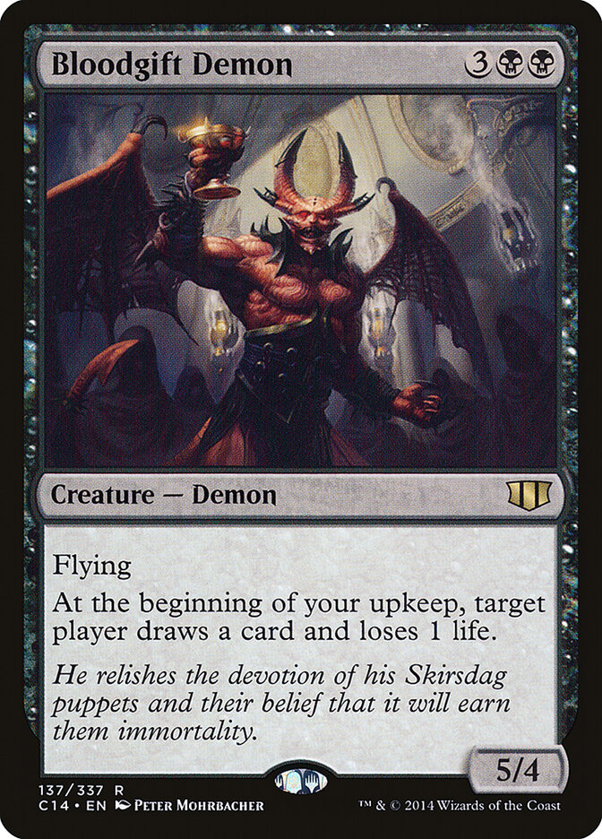 Bloodgift Demon card front
