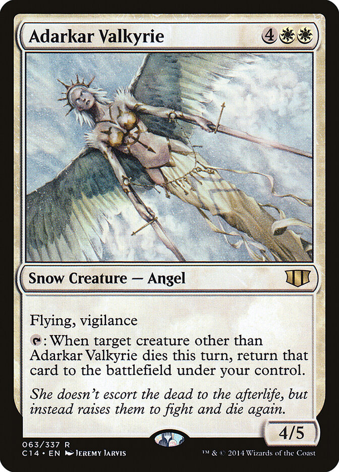 Adarkar Valkyrie card front