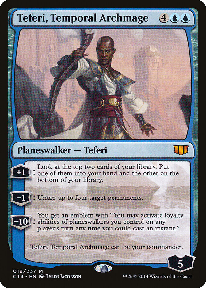 Teferi, Temporal Archmage card front