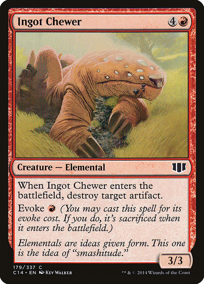Ingot Chewer card front