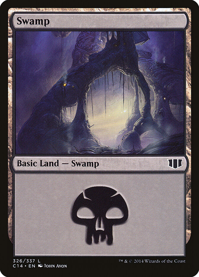Swamp card front