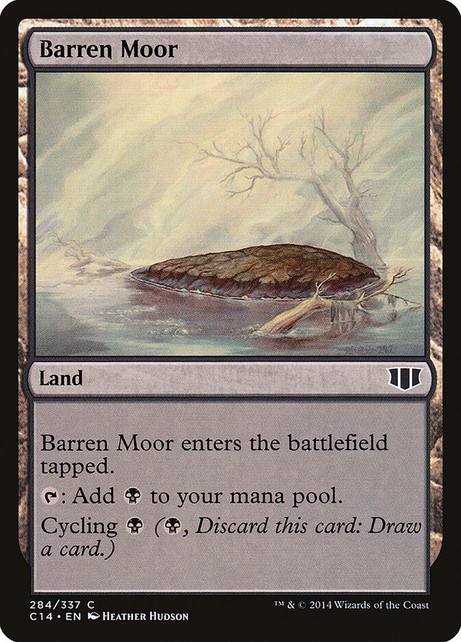Barren Moor card front
