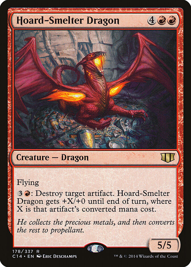 Hoard-Smelter Dragon card front