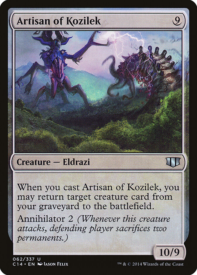 Artisan of Kozilek card front