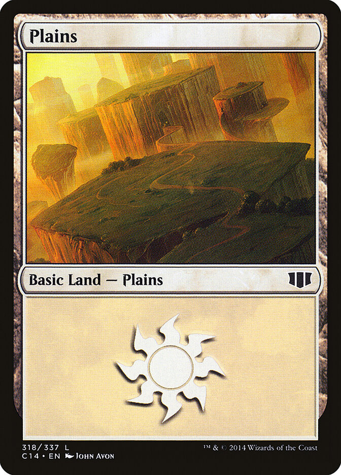 Plains card front