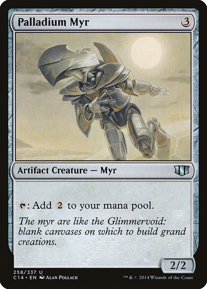 Palladium Myr card front