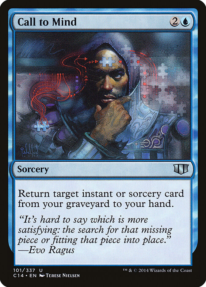 Call to Mind card front