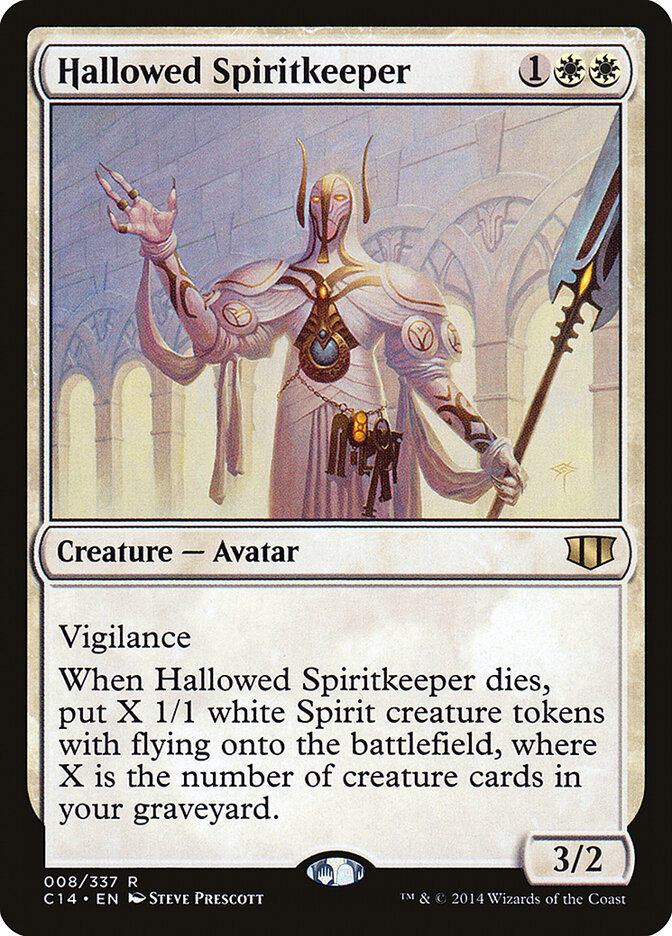 Hallowed Spiritkeeper card front