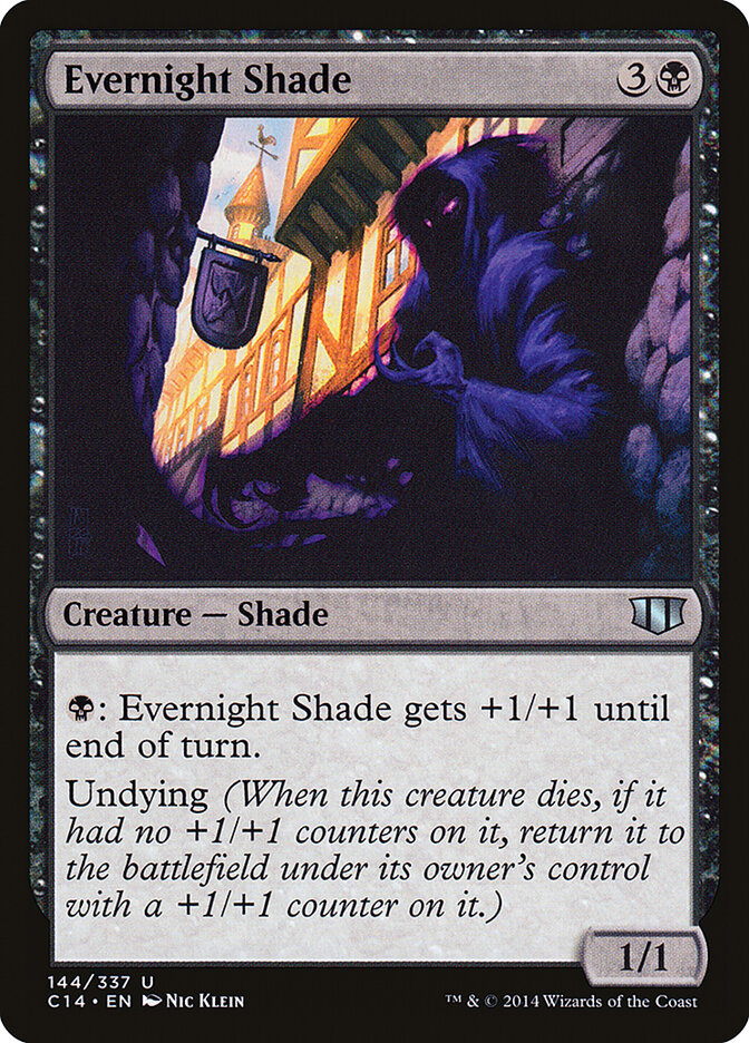 Evernight Shade card front
