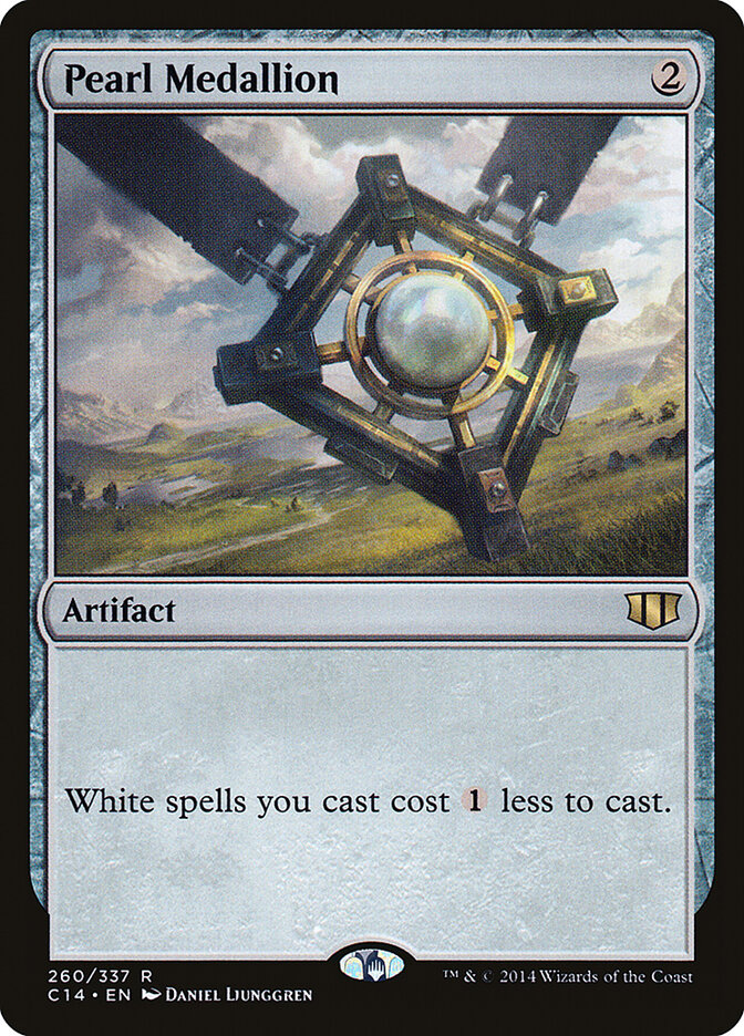 Pearl Medallion card front