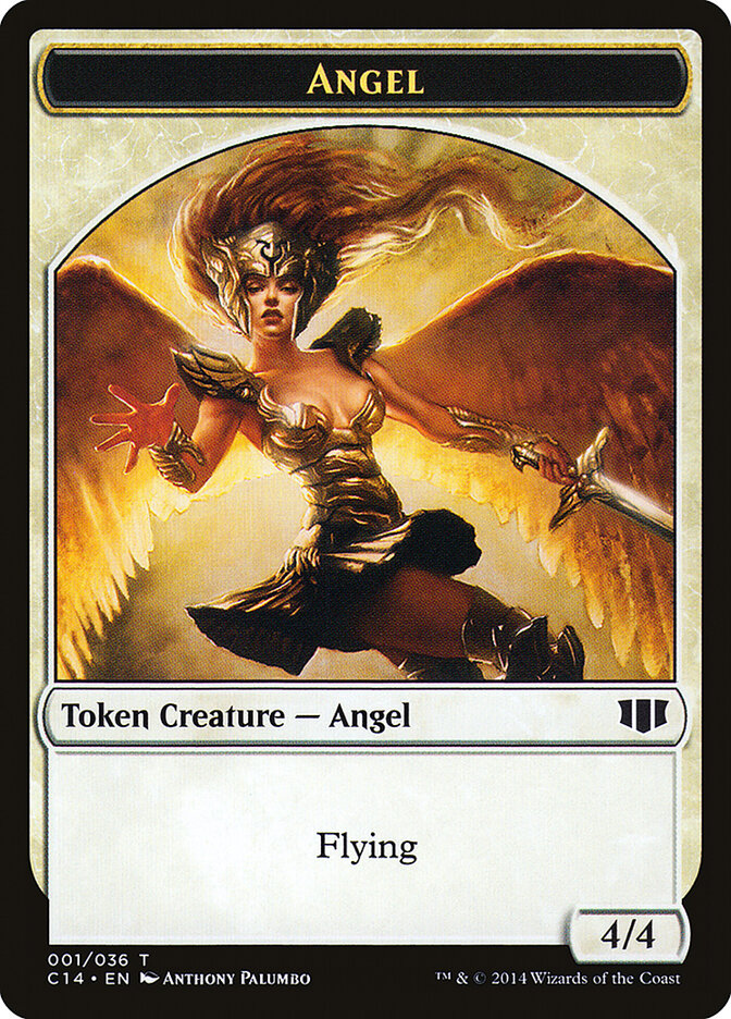 Angel card front