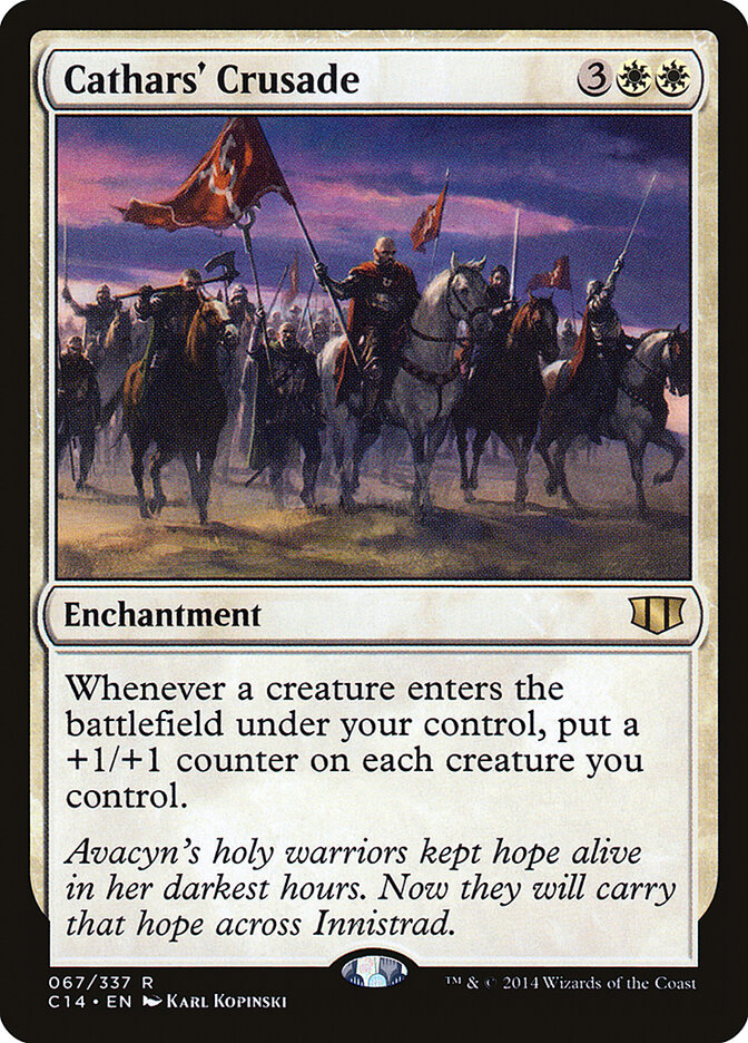 Cathars' Crusade card front