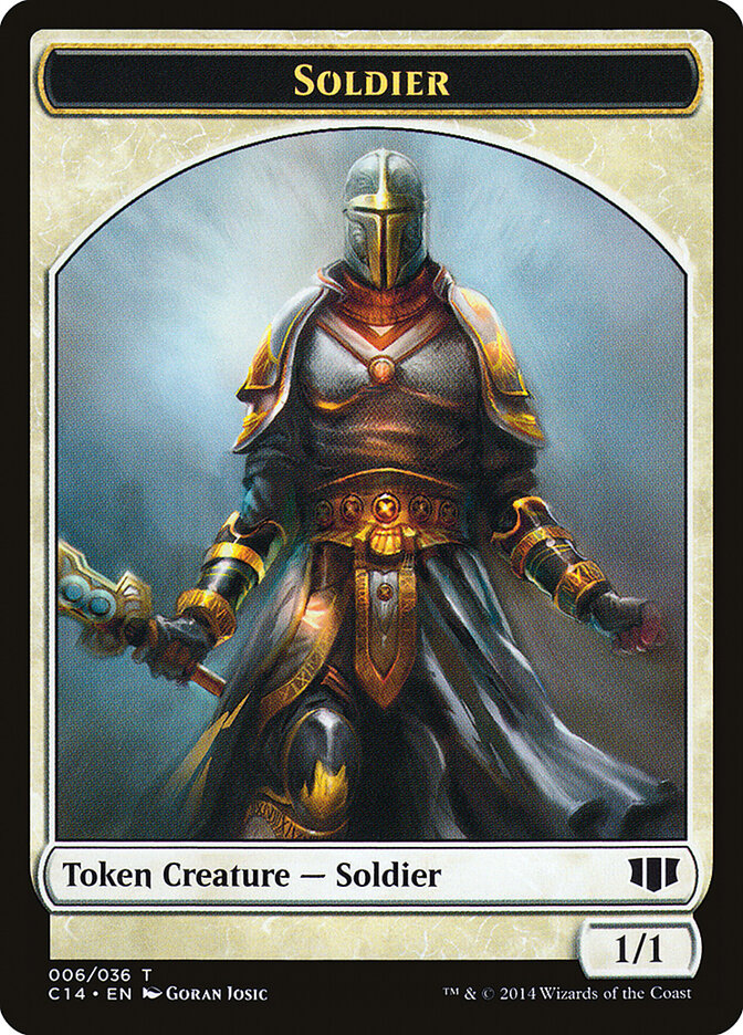 Soldier card front