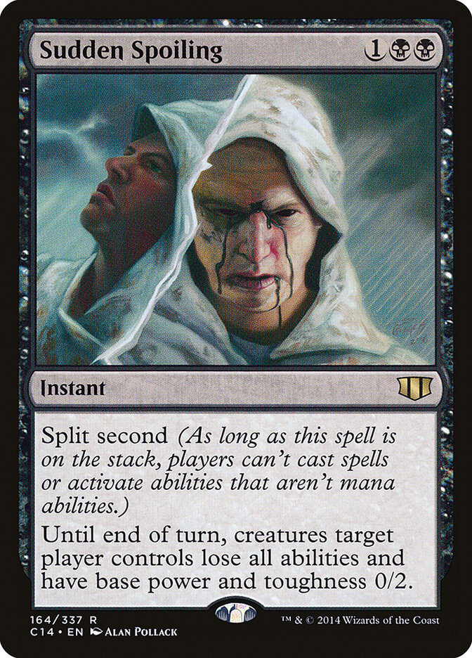 Sudden Spoiling card front