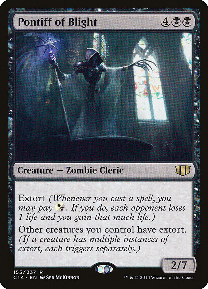 Pontiff of Blight card front