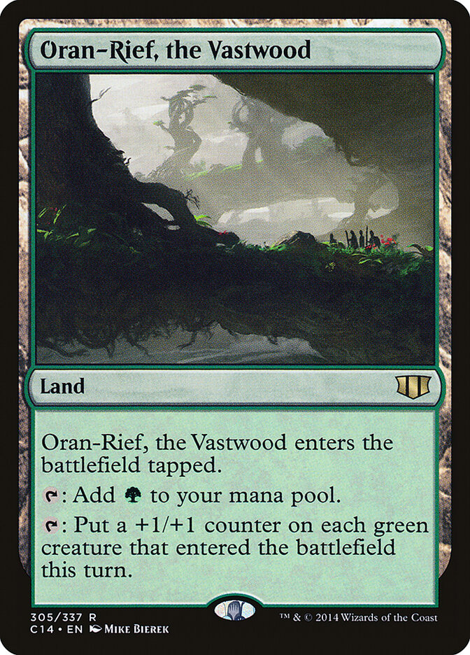 Oran-Rief, the Vastwood card front