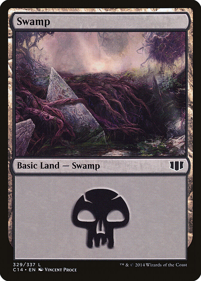 Swamp card front