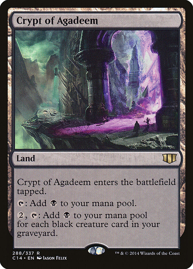 Crypt of Agadeem card front