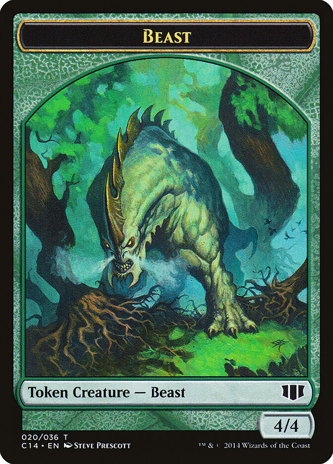Beast card front