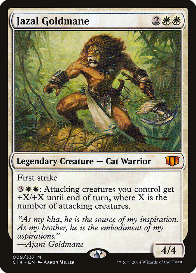 Jazal Goldmane card front