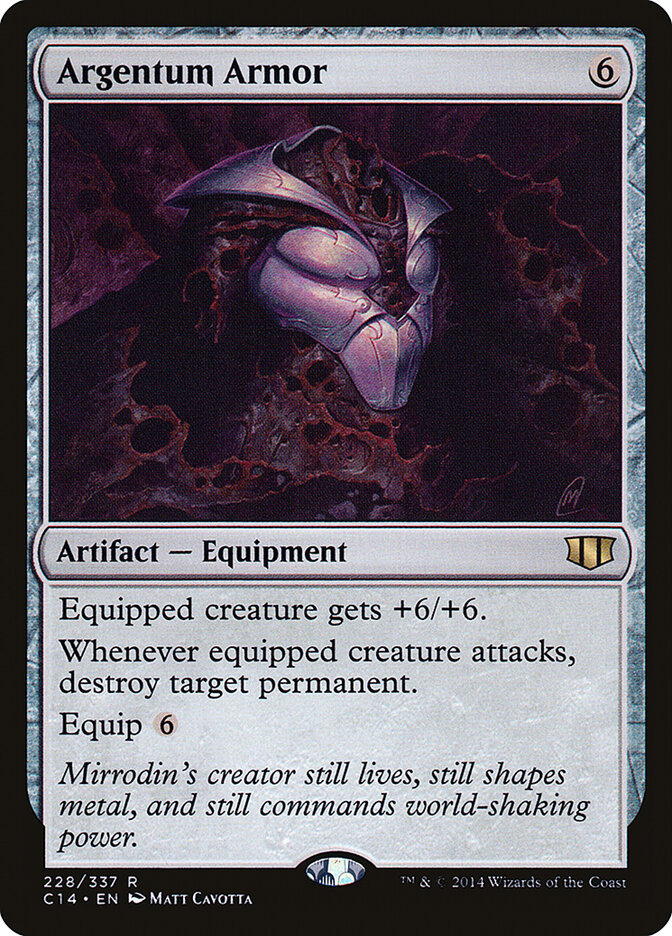 Argentum Armor card front