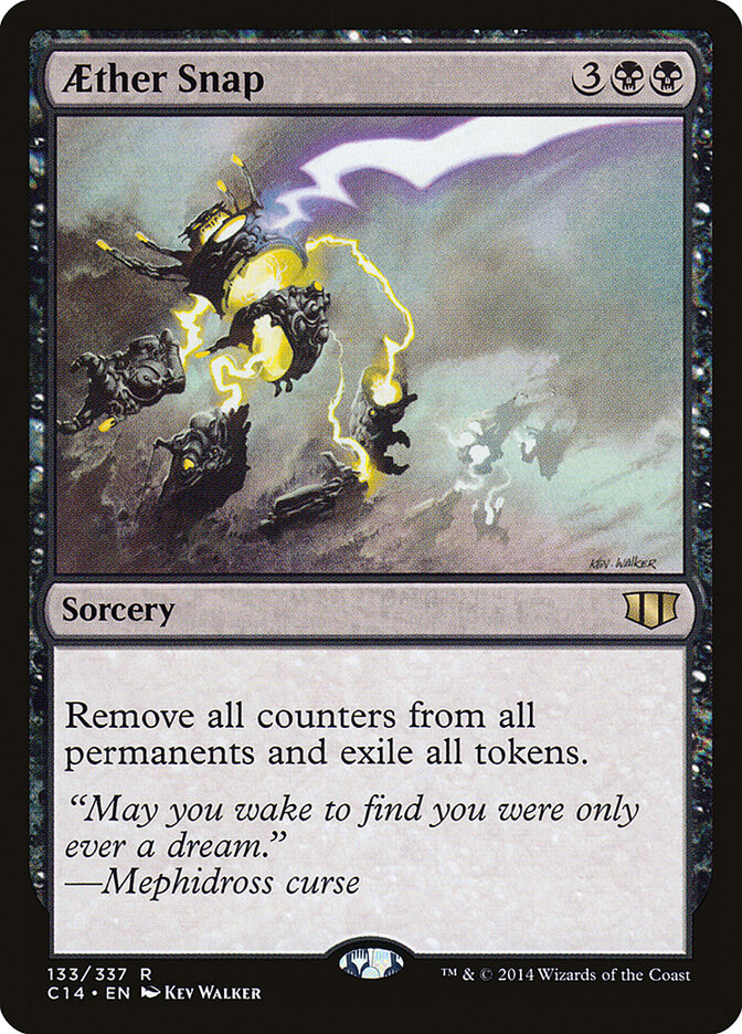 Aether Snap card front