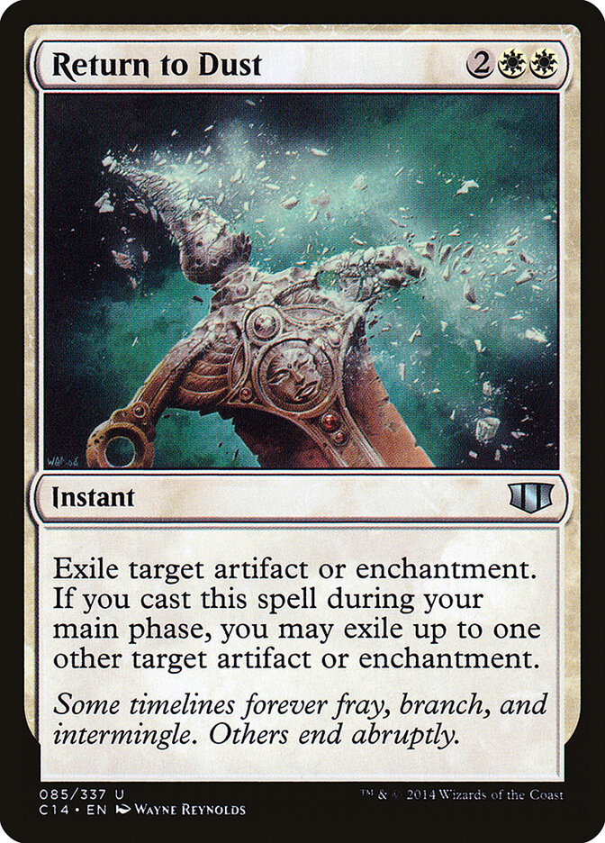 Return to Dust card front